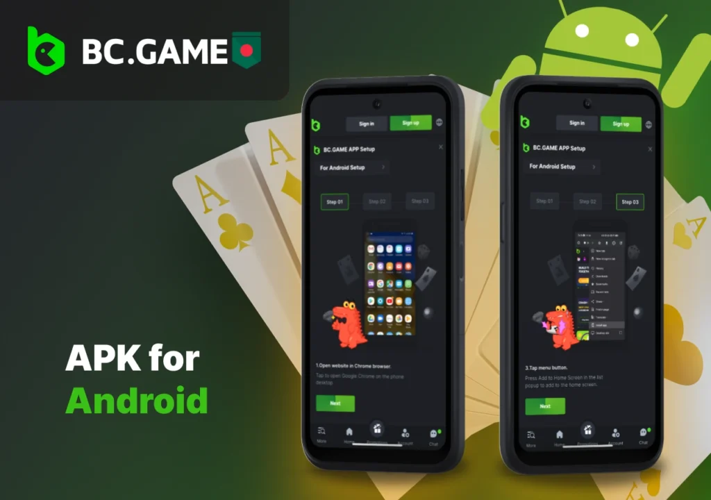 Download APK file BC Game on Android devices