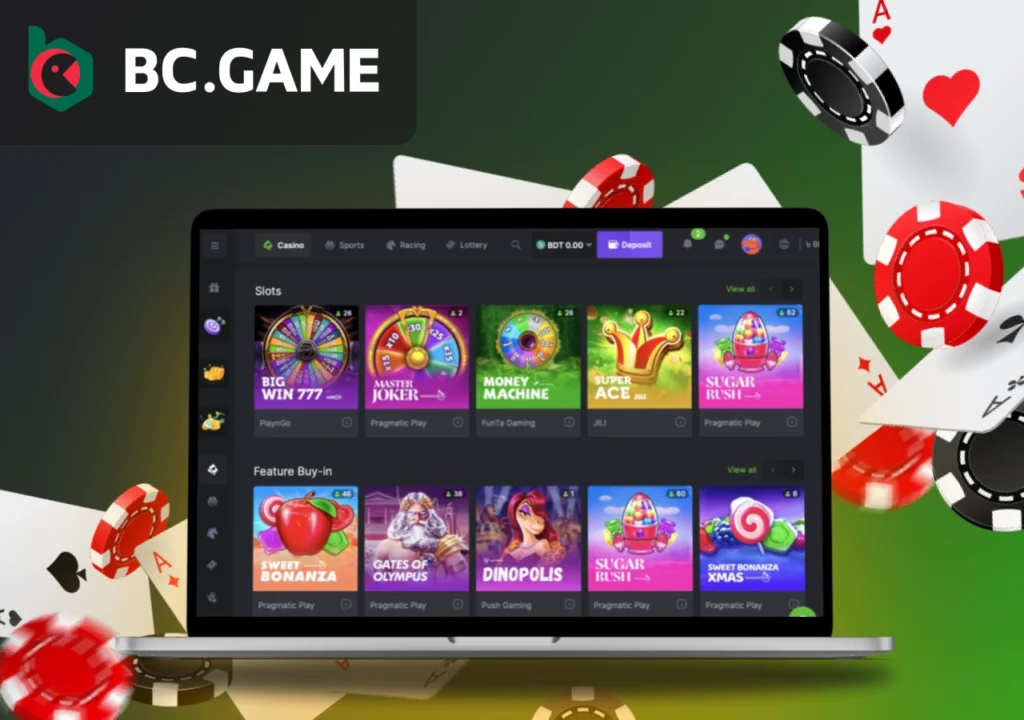 Exciting games at BC Games Casino